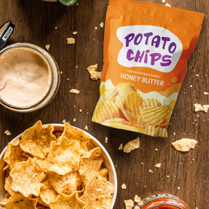 Personalized Stand Up 2oz Compostable Potato Chip Bags