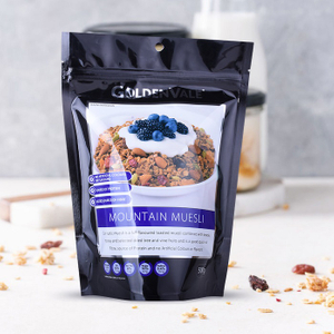 cheap printed moisture proof reseal stand up recyclable organic granola pouches