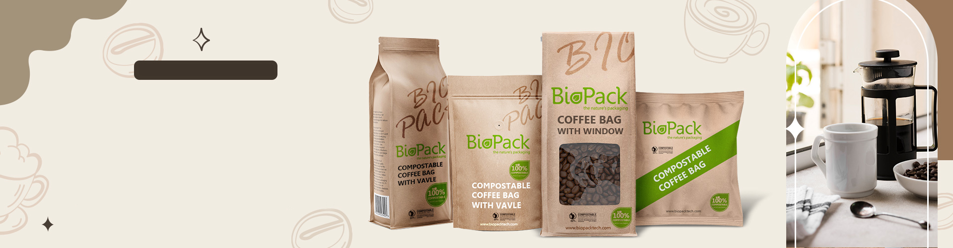 organic coffee & tea bags