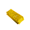 Recyclable Yellow Printed Side Gusset Coffee Bag with Tin Tie