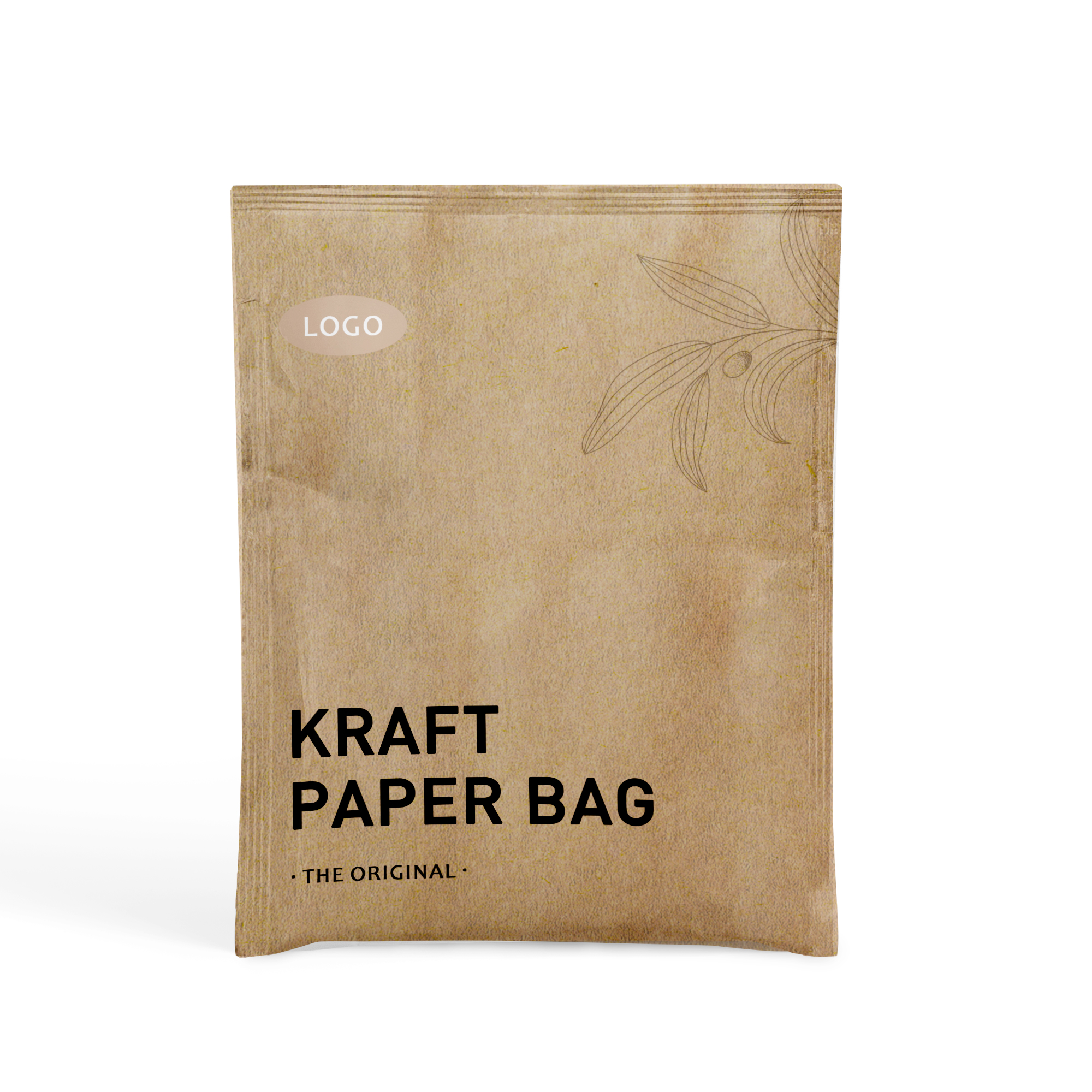 Kraft Paper Flat Pouch