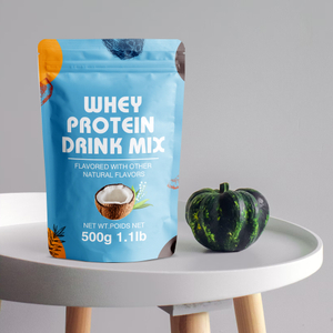Compostable Stand Up Organic Whey Protein Powder Bags
