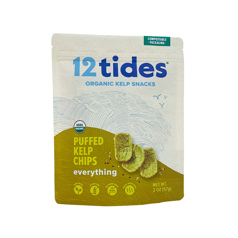 Biodegradable Organic Potato Chips Stand Up Pouch Bag