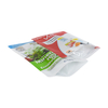 Recyclable Stand Up Vegan Salad Packaging Bag with Tear Notch