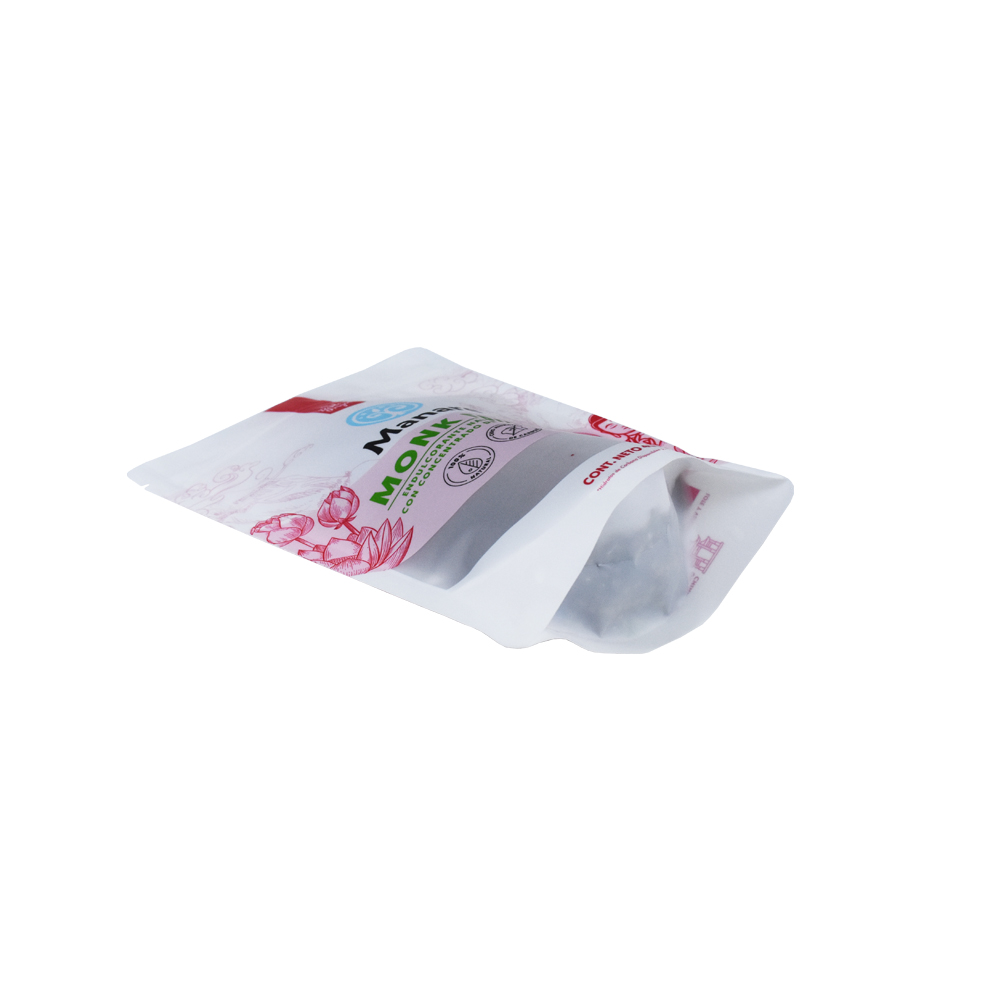 Moisture-proof Matte Printing Recyclable Monk Fruit Packaging Bag
