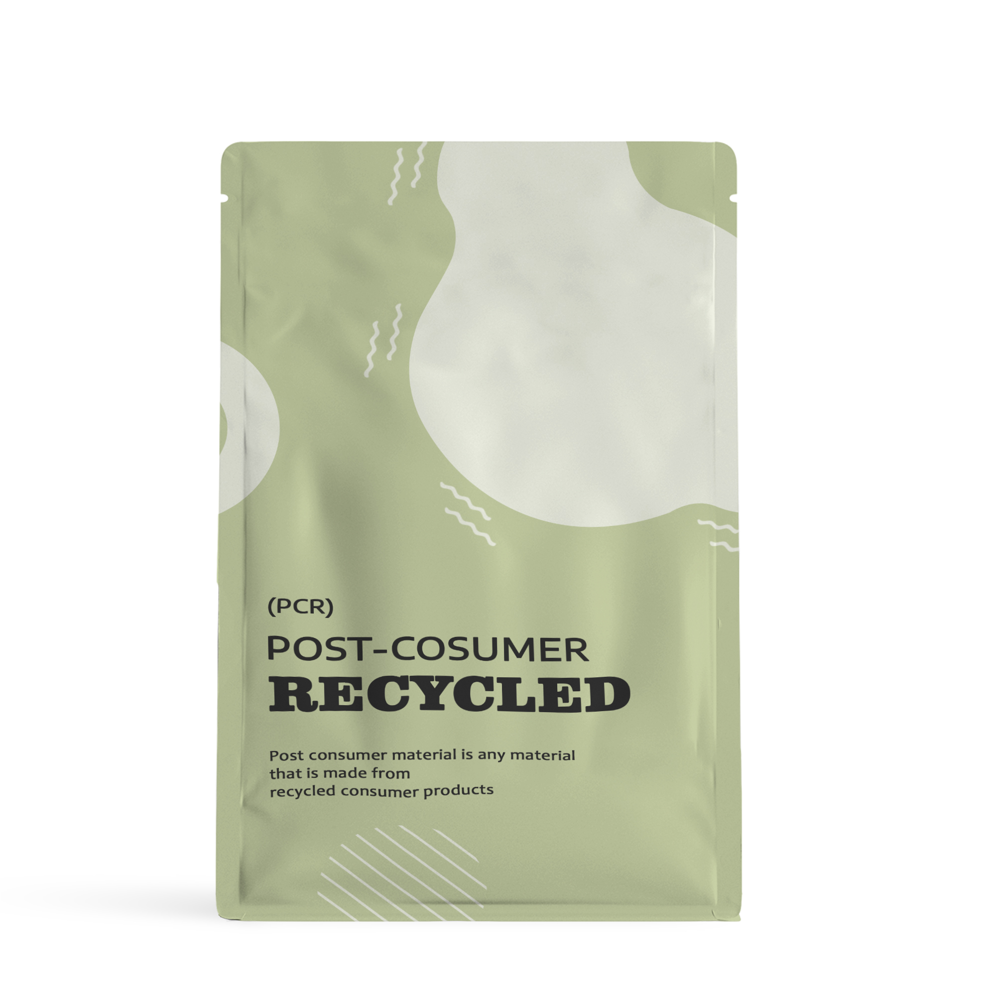 Post-consumer Recycled Vacuum Seal Bag