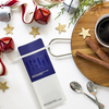 Eco Friendly Food Grade Block Bottom Matte White Tin Tie Coffee Bags